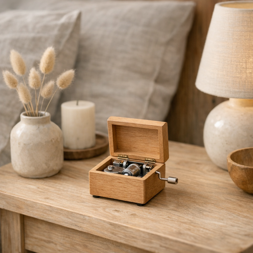 Choisir une boîte à musique pour une chambre douce et vivante