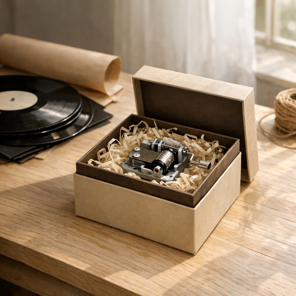 Un coffret cadeau musical se choisit comme une histoire à offrir