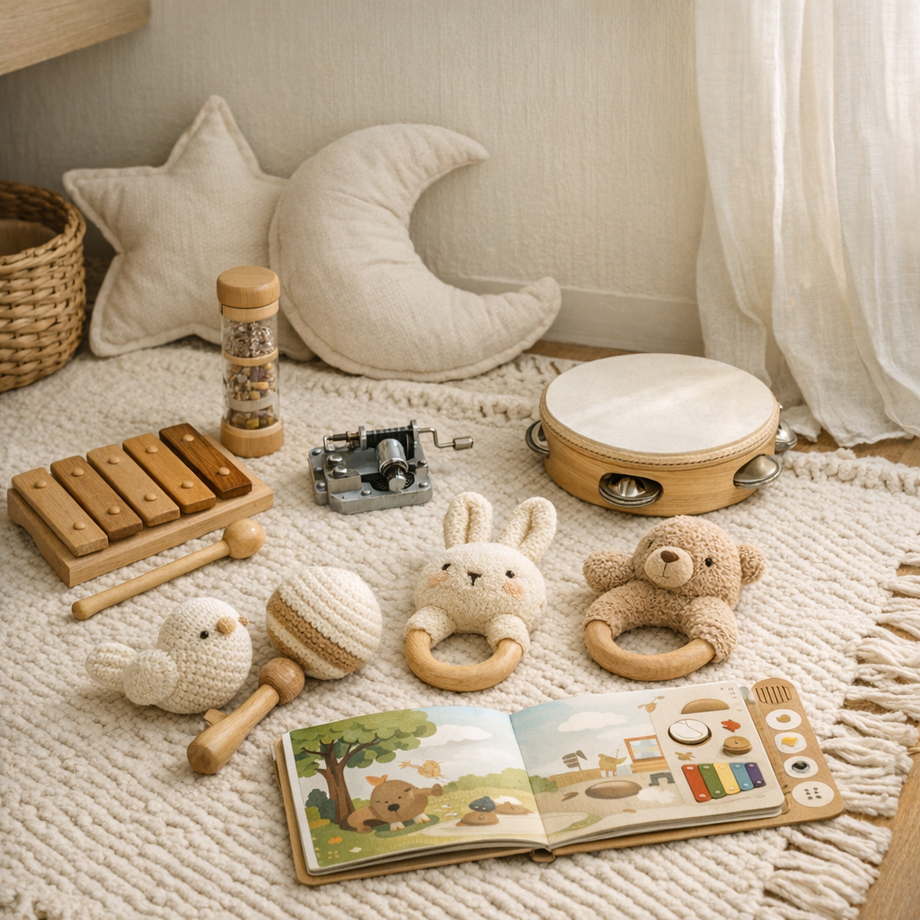 Un objet sonore enfant se choisit aussi avec les oreilles