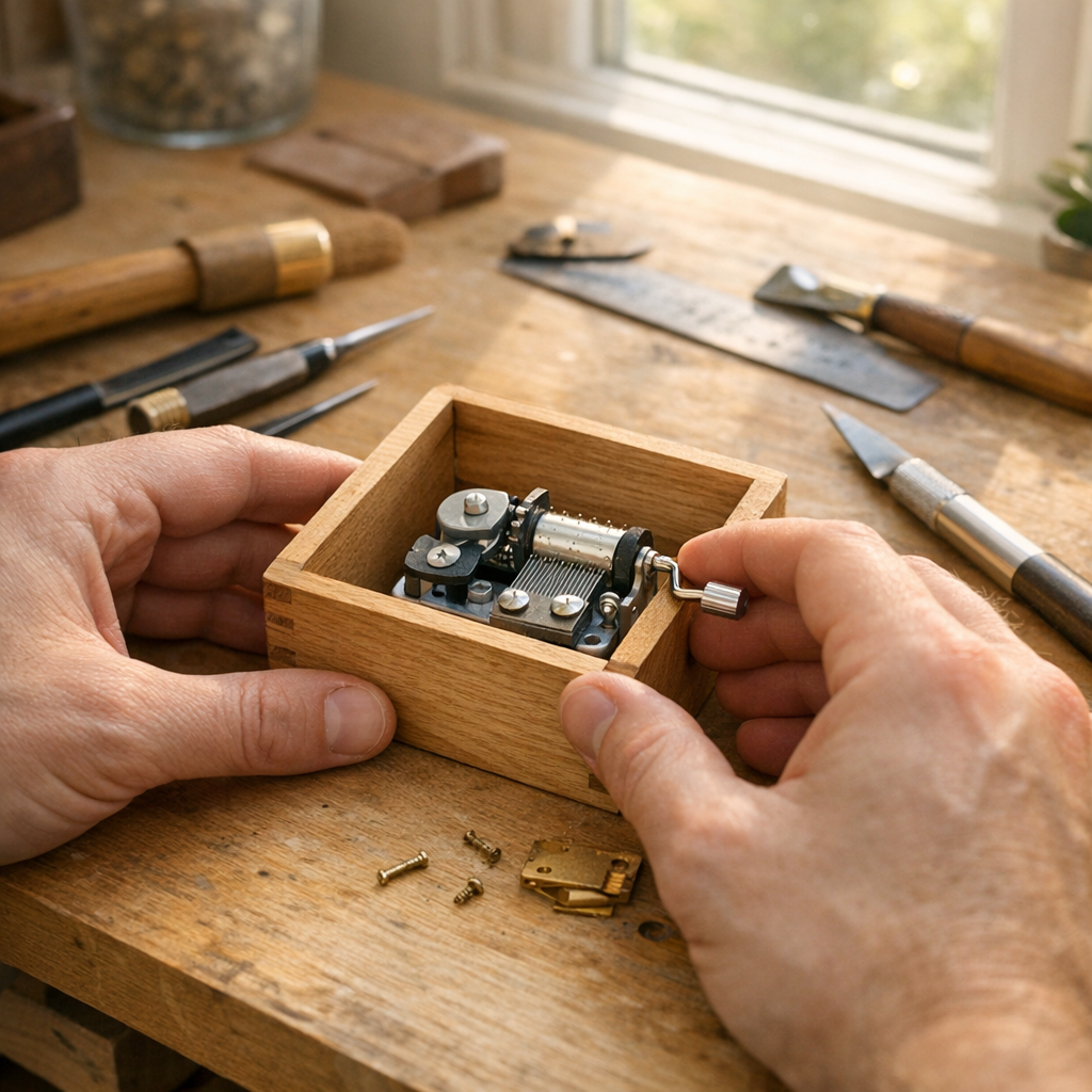 Comment fabriquer une boîte à musique simple et sûre ?